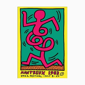Keith Haring, Montreux Jazz Festival, 1983, Original Poster