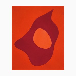 After Jean Arp, Abstract Composition, 1952, Stencil in Gouache