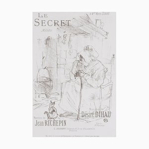 Henri de Toulouse-Lautrec, Le Secret, 1895, Litografia originale