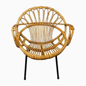 Rattan Armchair with Armrests from Rohé Noordwolde