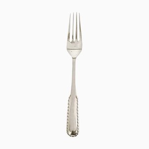 Rope Silver 022 Lunch Fork from Georg Jensen, 1940s