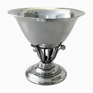 Sterling Silver No 17a Bowl from Georg Jensen, 1940s