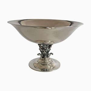 Sterling Silver #172 Footed Bowl from Georg Jensen, 1930s