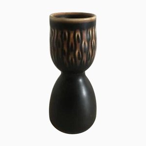Stoneware No 22581 Vase Candlesticks by Gerd Bøgelund for Royal Copenhagen
