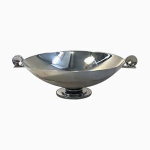 Art Deco Silver Bowl by Richard Jørgensen