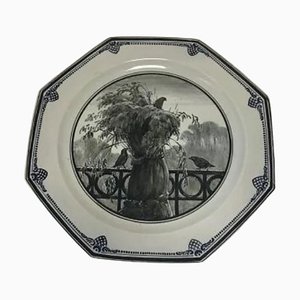 Octagonal Porcelain Dish from Royal Copenhagen