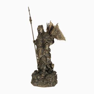 Artiste Japonais, God of War, 20ème Siècle, Bronze