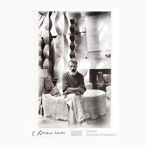 Constantin Brancusi Pompidou Ausstellungsplakat, 1995