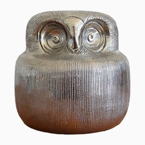 Ceramic Owl by Aldo Londi for Bitossi, 1970s