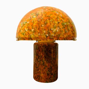 Orange Mushroom Lamp by Peill and Putzler, 1970s