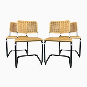 S32 Cantilever Chairs by Marcel Breuer for Thonet, 2005, Set of 4