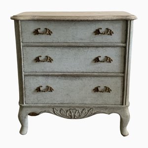 Swedish Chest of Drawers in Rococo Style