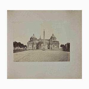 Francesco Sidoli, View of Monuments of Rome, Photograph, 19th Century