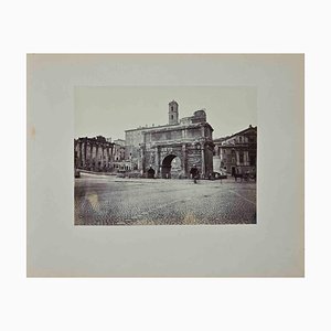 Francesco Sidoli, View of Ancient Rome, Photograph, Late 19th Century