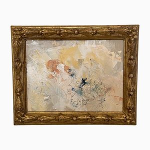 Felix Bachmann, Modern Abstract Composition, 2022, Acrylic on Wood, Framed