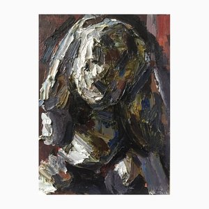 Garry Anderson, Lapin, 2019, Huile sur Toile