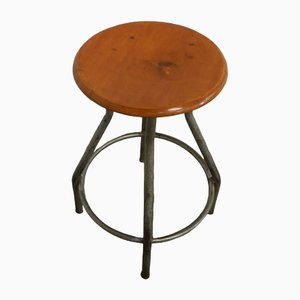 Stool with Footrest, 1980s