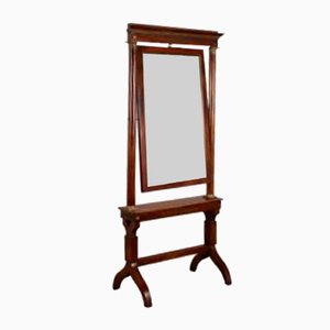 Antique Standing Mirror, 1700s