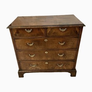 George I Walnut Chest of Drawers, 1720s