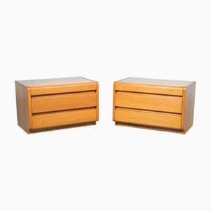 Mid-Century Bedside Tables from Moser, Germany, 1970s, Set of 2