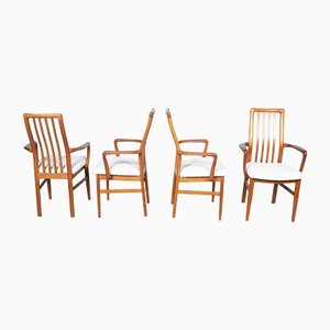 Mid-Century Danish Dining Chairs from Schou Andersen, 1960s, Set of 4