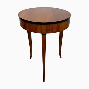 Round Biedermeier Side Table in Cherry, South Germany, 1820s