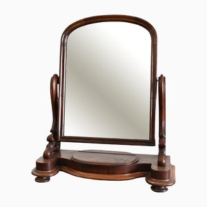 Grand Miroir de Coiffeuse Antique