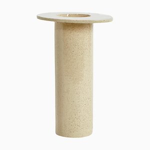 Zylinderförmige Vase aus Sand von Theresa Marx
