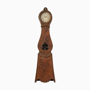 Early 19th Century Swedish Faux Paint Long Case Clock