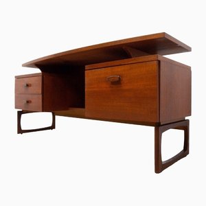Mid-Century Teak E Gomme Desk with Floating Top from G Plan, 1960s