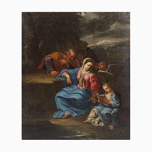 L'Educazione della Vergine, Early 1700s, Oil on Canvas