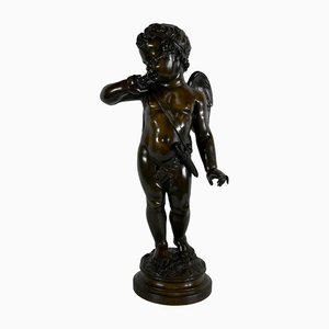 Après JB. Pigalle, Cupidon, Fin des années 1800, Bronze