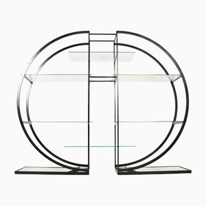 Art Deco Style Wall Shelf or Room Divider by Milo Baughman