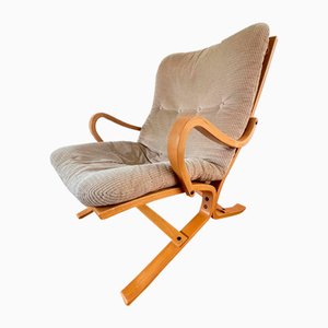 Silla Siesta Mid-Century de Ingmar Relling para Westnofa, Norway, años 60