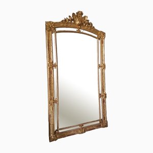Napoleon III Wooden Mirror with Glazing Bead