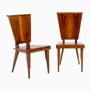 French Style Dining Room Chairs, Mid-20th Century, Set of 2