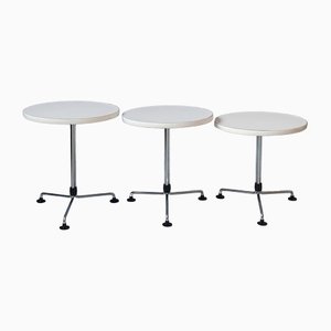 Round Side Tables from Brabantia, 1960s, Set of 3