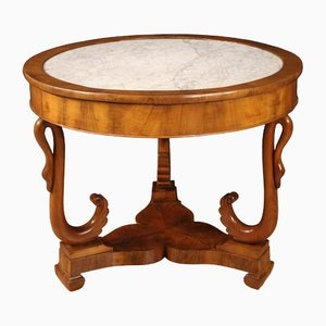 19th Century Charles X Style Round Table, 1880s