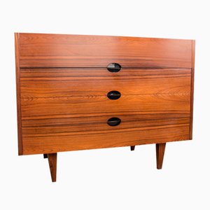 Large Rio Rosewood Dressing Table by Joseph André Motte Edition Charron, 1960s