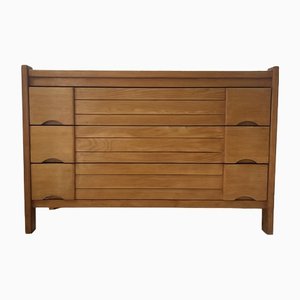 Pine Chest of Drawers from Maison Regain, 1980s