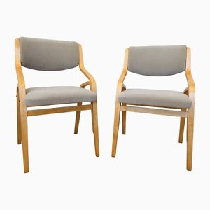 Chaises par Ludwig Volak pour Drevopodnik Holesov, Set de 2