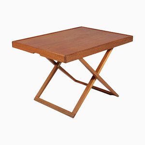 Folding Table attributed to Mogens Koch for Rud Rasmussen, 1960s