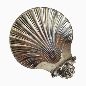 Italian Bronze Clam Shape Dish, 1950s