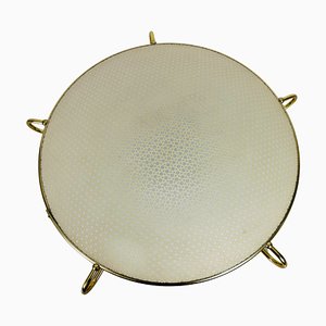 Large Brass Flush Mount from Erco, 1960s