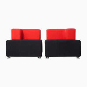 Steelcase Cube Armchairs from B-Free, 2010s, Set of 2