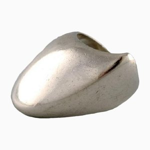 Modernist Sterling Silver Ring attributed to Nanna Ditzel for Georg Jensen, 1960s