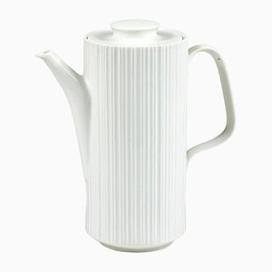 Porcelain Teapot Jug by Tapio Wirkkala for Rosenthal, Germany, 1940s