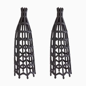 Large Candleholders by Atelier Fig, Set of 2
