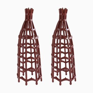 Medium Candleholders by Atelier Fig, Set of 2