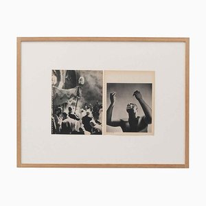 Marcelle D'Heily and Fritz Henle, Figures, 1940, Photogravure Composition, Framed
